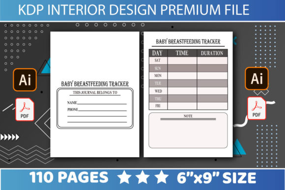 Creating the Perfect KDP Breastfeeding Log Tracker: A Guide to 6x9 No-Bleed Interiors