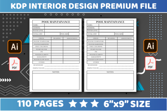 Evaluating KDP Interiors for Pool Maintenance Logbooks