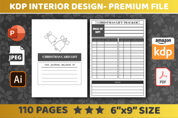 KDP Interiors Christmas Gift Tracker: A Practical Guide to 6x9 No-Bleed Templates