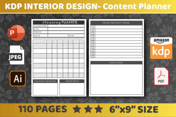 KDP Interiors Cleaning Planner Graphic: A Practical Guide