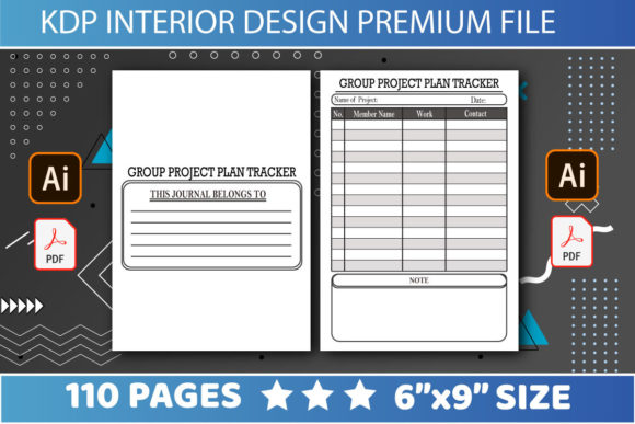Kdp Interiors Group Project Plan Tracker: Strategic Asset Management for Low-Content Publishing