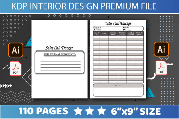 KDP Interiors Sales Call Log Book: Optimizing Low-Content Publishing for Modern Professionals