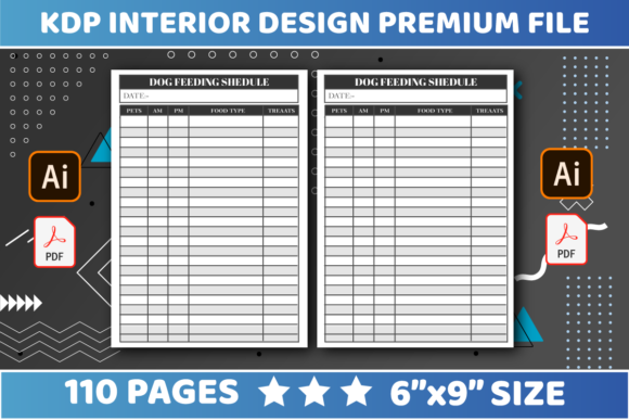 Optimizing Pet Care Publishing with the KDP Interiors Dog Feeding Schedule Template