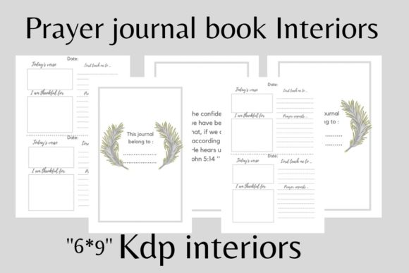 Prayers Journal KDP Interiors: A 6x9 Publishing Guide