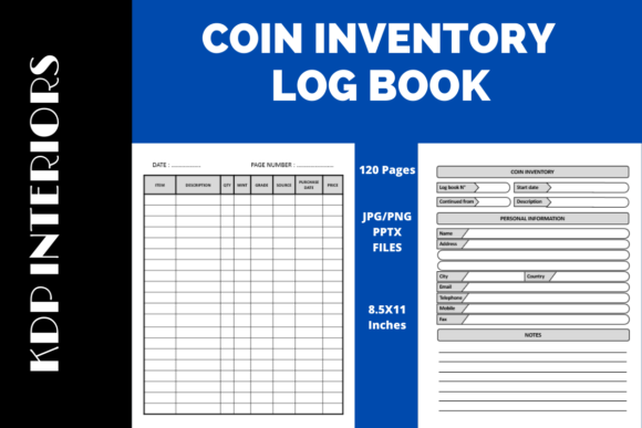 Streamlining Numismatic Publishing: The Strategic Value of Coin Inventory Log Book KDP Interiors